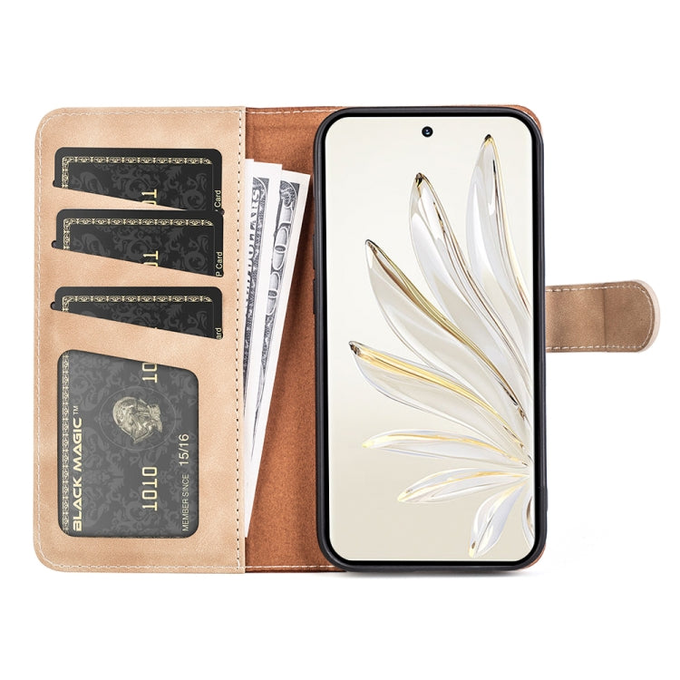 For Honor 70 Pro Stitching Horizontal Flip Leather Phone Case