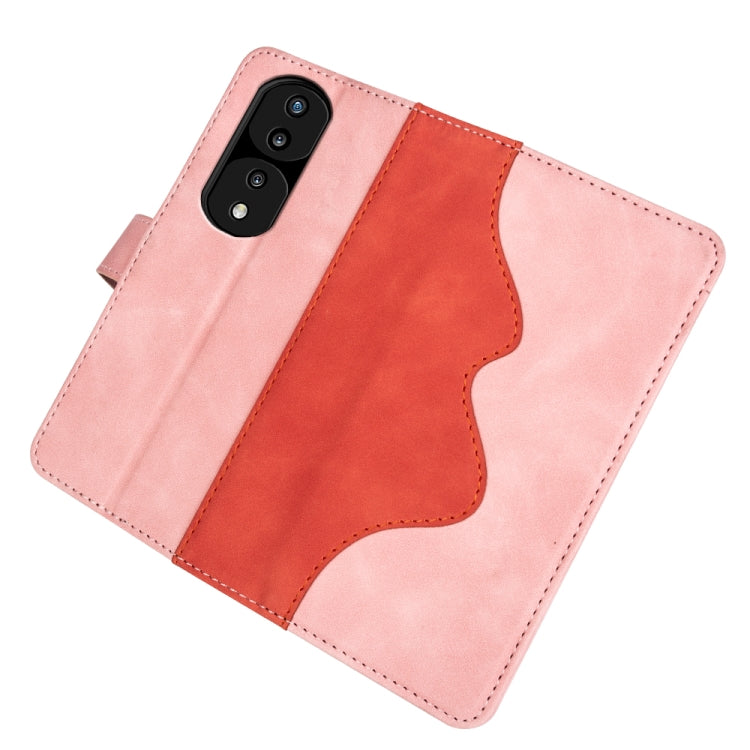 For Honor 70 Pro Stitching Horizontal Flip Leather Phone Case