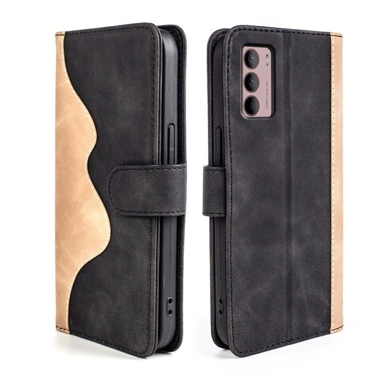 For Motorola Moto G42 Stitching Horizontal Flip Leather Phone Case