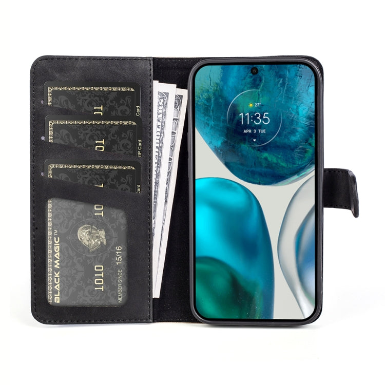 For Motorola Moto G42 Stitching Horizontal Flip Leather Phone Case