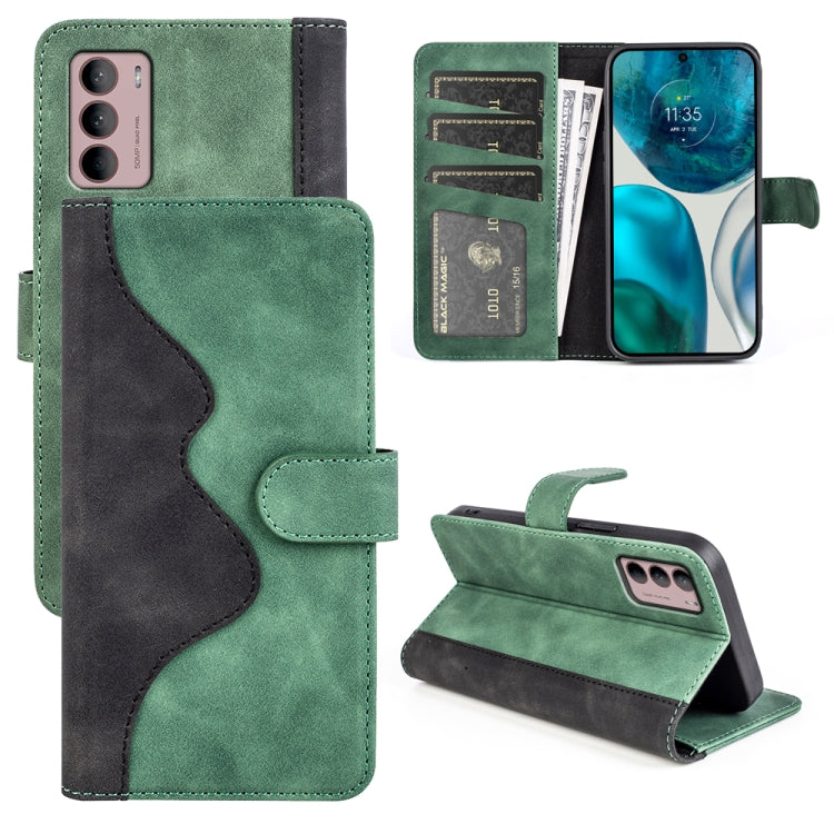 For Motorola Moto G42 Stitching Horizontal Flip Leather Phone Case
