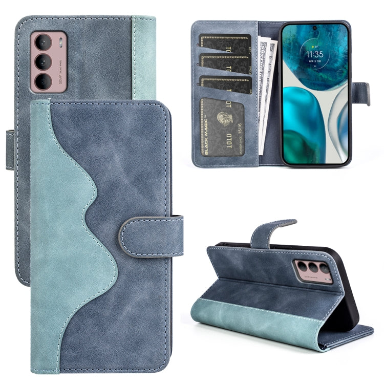 For Motorola Moto G42 Stitching Horizontal Flip Leather Phone Case