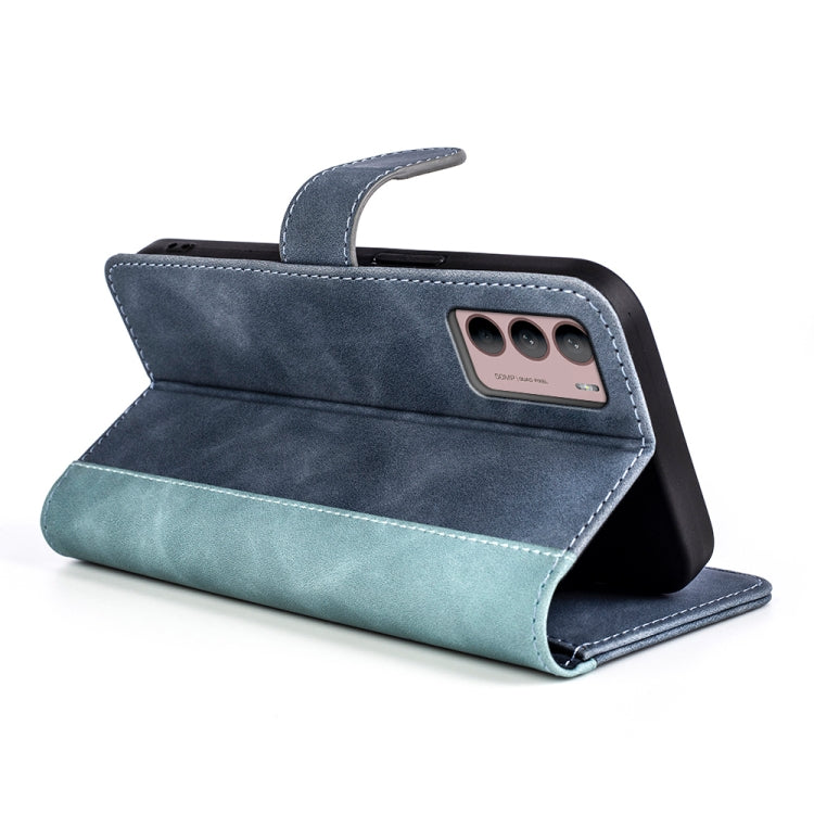 For Motorola Moto G42 Stitching Horizontal Flip Leather Phone Case