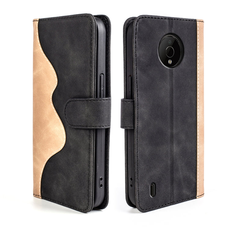 For Nokia C200 Stitching Horizontal Flip Leather Phone Case