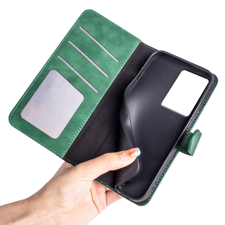 For ZTE Axon 40 Pro Stitching Horizontal Flip Leather Phone Case