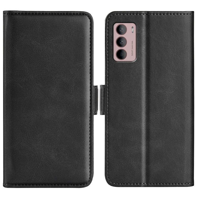 For Motorola Moto G42 Dual-side Magnetic Buckle Leather Phone Case