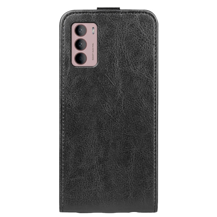 For Motorola Moto G42 R64 Texture Vertical Flip Leather Phone Case