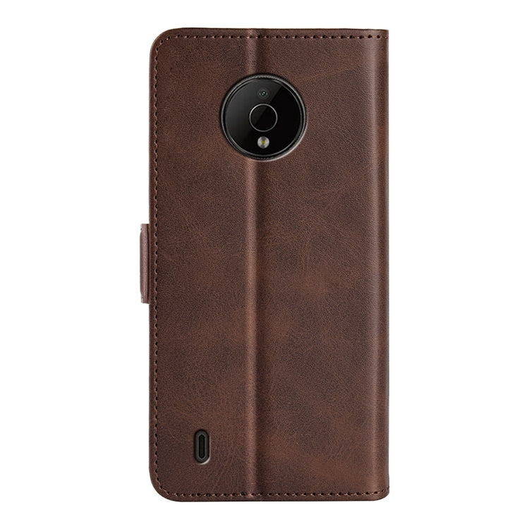 For Nokia C200 Dual-side Magnetic Buckle Horizontal Flip Leather Phone Case