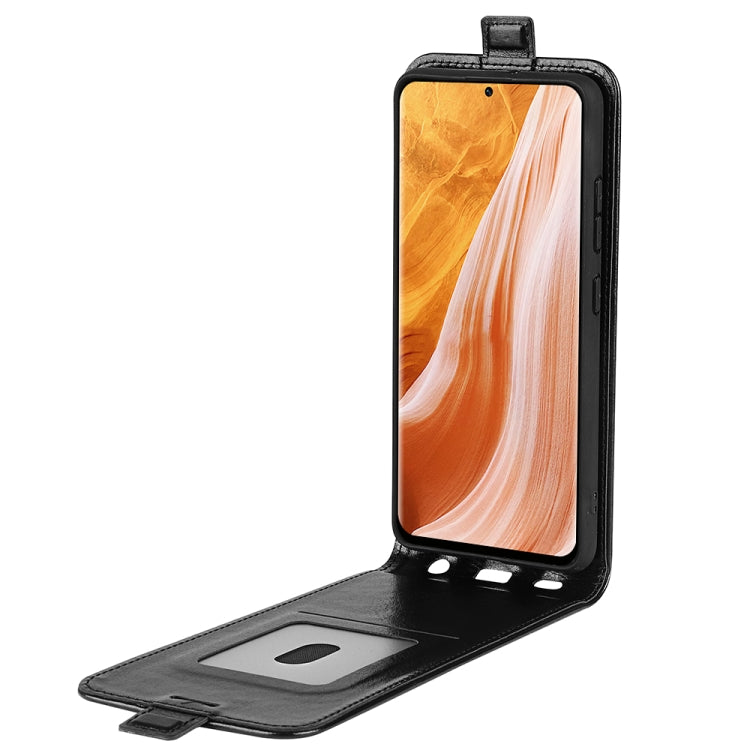 For ZTE Axon 40 Pro R64 Texture Vertical Flip Leather Phone Case