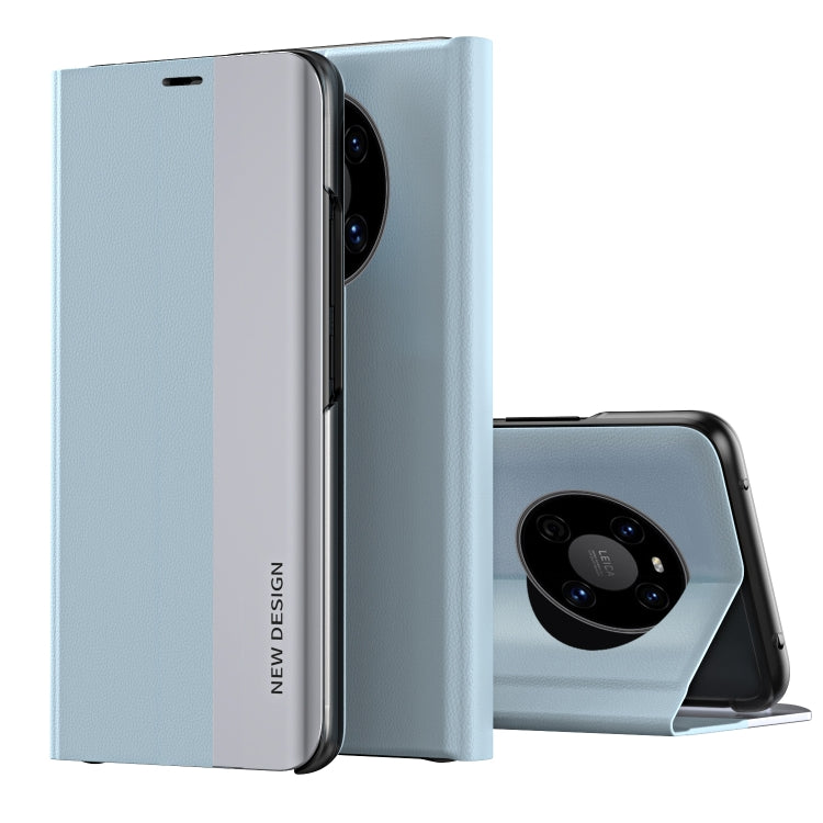 For Huawei Mate 40 Side Electroplated Adsorption Leather Phone Case