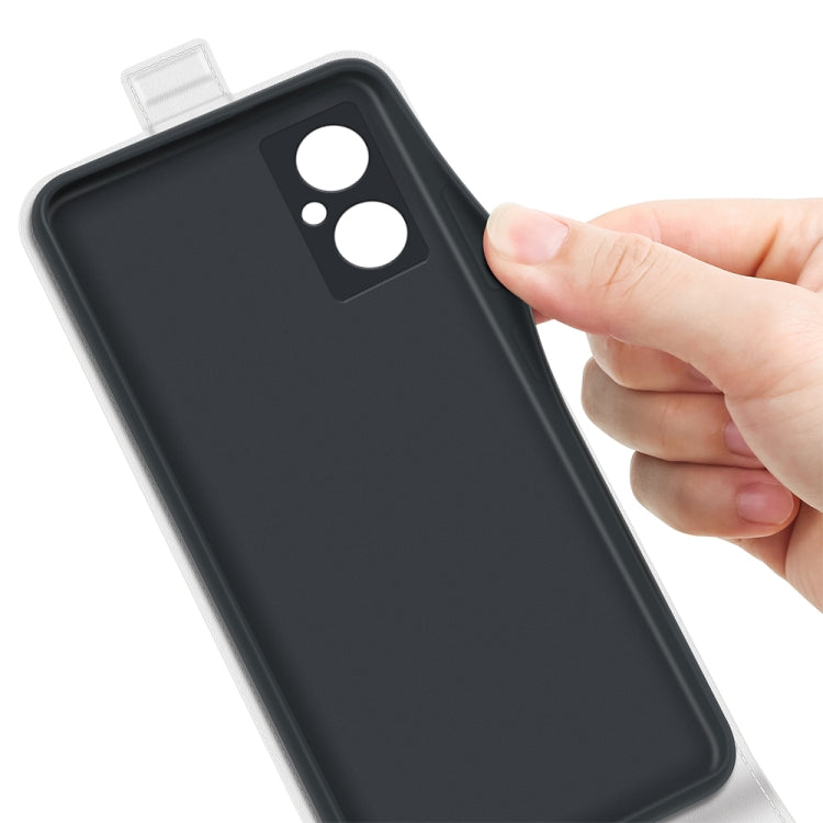 For Xiaomi Poco M4 5G R64 Texture Vertical Flip Leather Phone Case