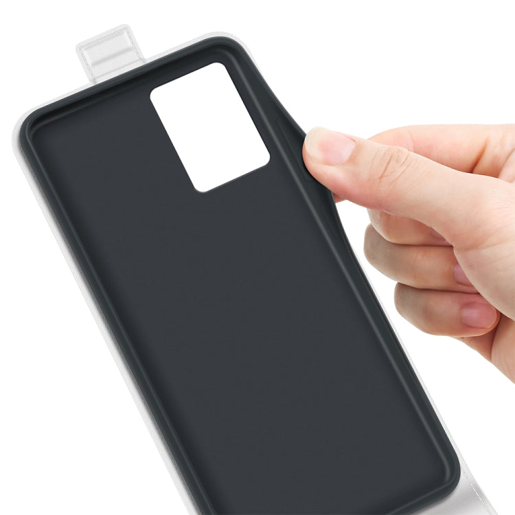 For OPPO A57 4G 2022 R64 Texture Vertical Flip Leather Phone Case