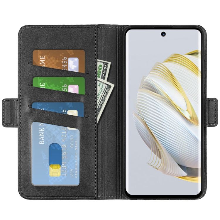 For Huawei Nova 10 Dual-side Magnetic Buckle Horizontal Flip Leather Phone Case