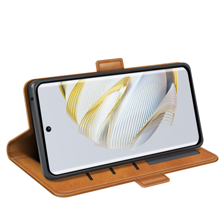 For Huawei Nova 10 Dual-side Magnetic Buckle Horizontal Flip Leather Phone Case