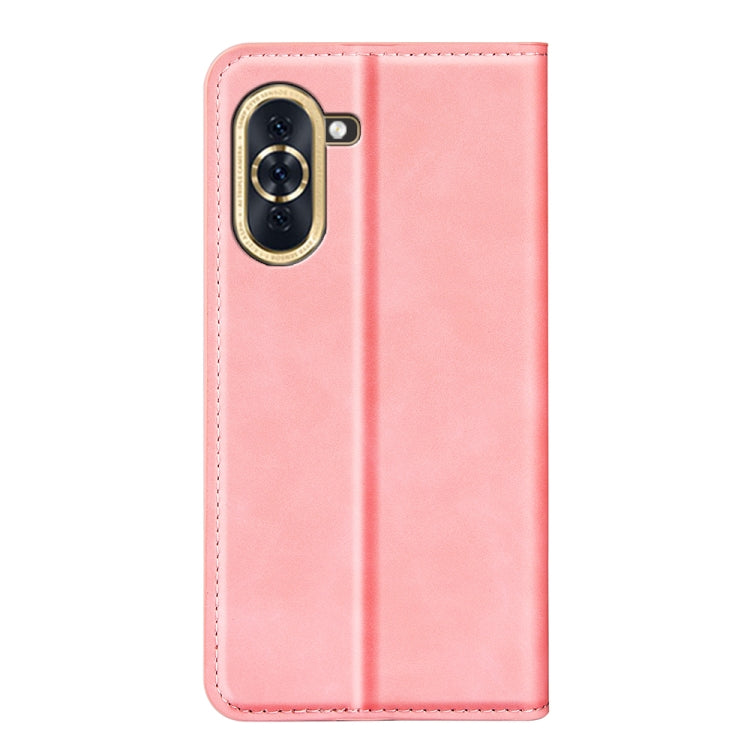 For Huawei Nova 10 Retro-skin Magnetic Suction Leather Phone Case