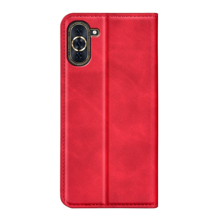For Huawei Nova 10 Pro Retro-skin  Magnetic Suction Leather Phone Case