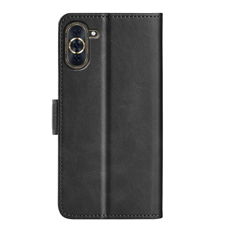 For Huawei Nova 10 Pro Dual-side Magnetic Buckle Horizontal Flip Leather Phone Case