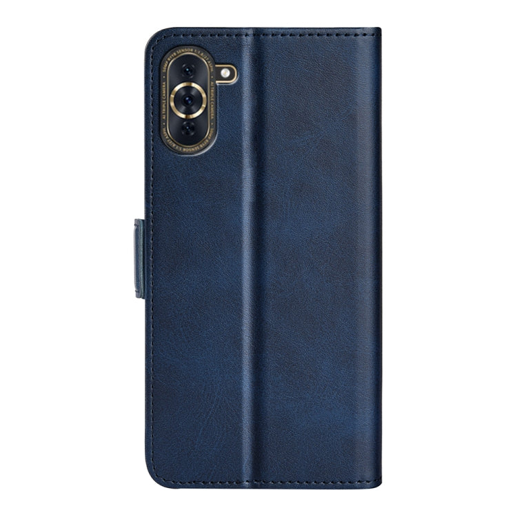 For Huawei Nova 10 Pro Dual-side Magnetic Buckle Horizontal Flip Leather Phone Case