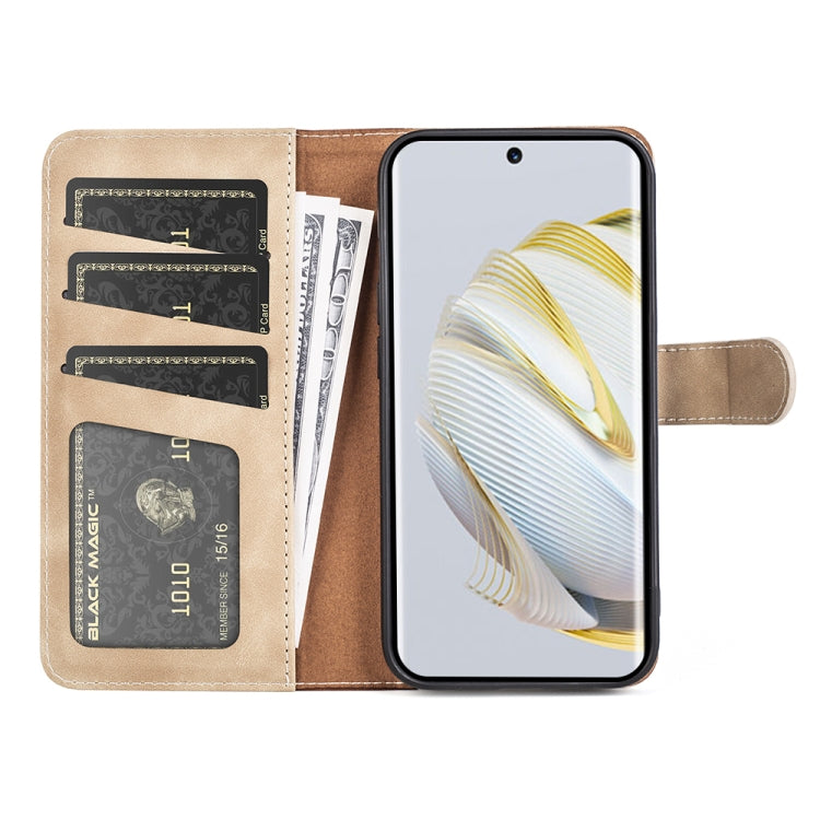 For Huawei Nova 10 Pro Stitching Horizontal Flip Leather Phone Case