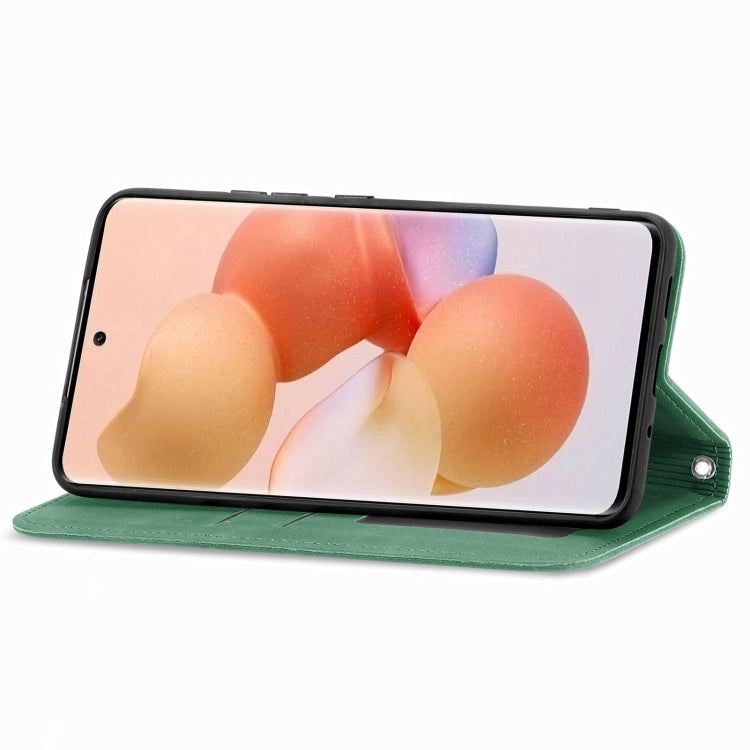 For Xiaomi 12 Lite Retro Skin Feel Magnetic Leather Phone Case