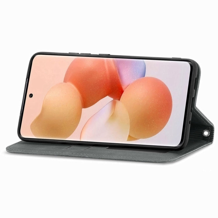 For Xiaomi 12 Lite Retro Skin Feel Magnetic Leather Phone Case