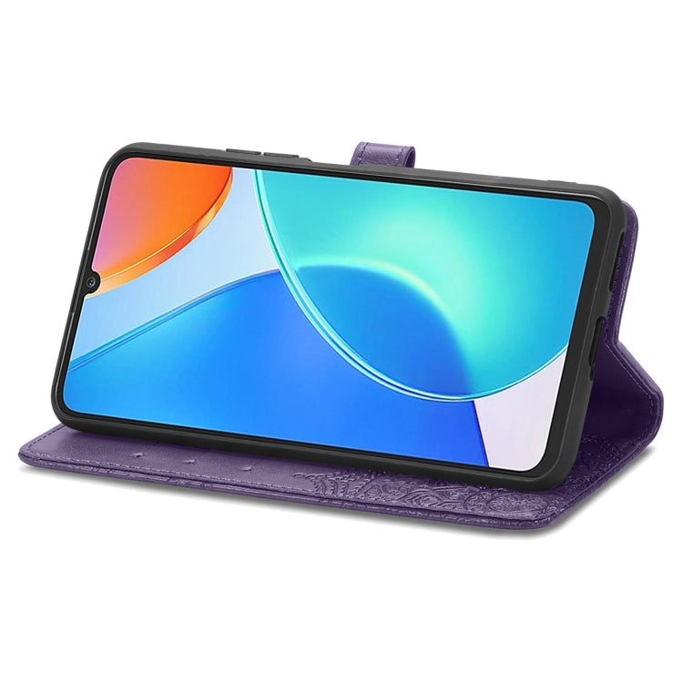 For Honor Play 30 Plus / X7 Mandala Flower Embossed Horizontal Flip Leather Phone Case