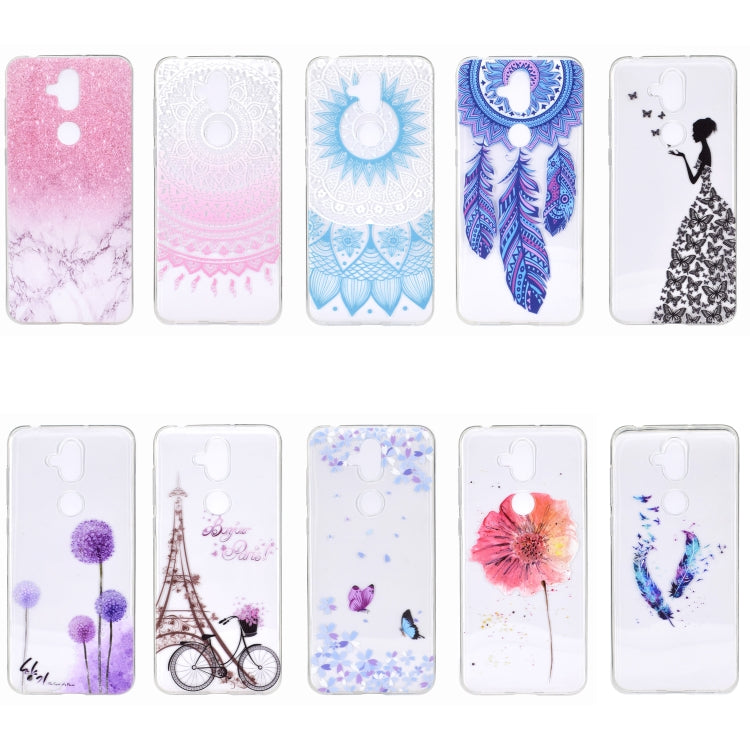 Fashion pattern TPU Drop Protection Cover for ASUS Zenfone 5 Lite ZC600KL