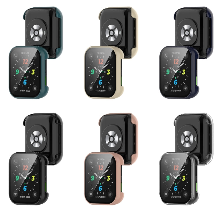 For OPPO Watch 2 42mm Fully Enclosed PC Tempered Film Watch Case