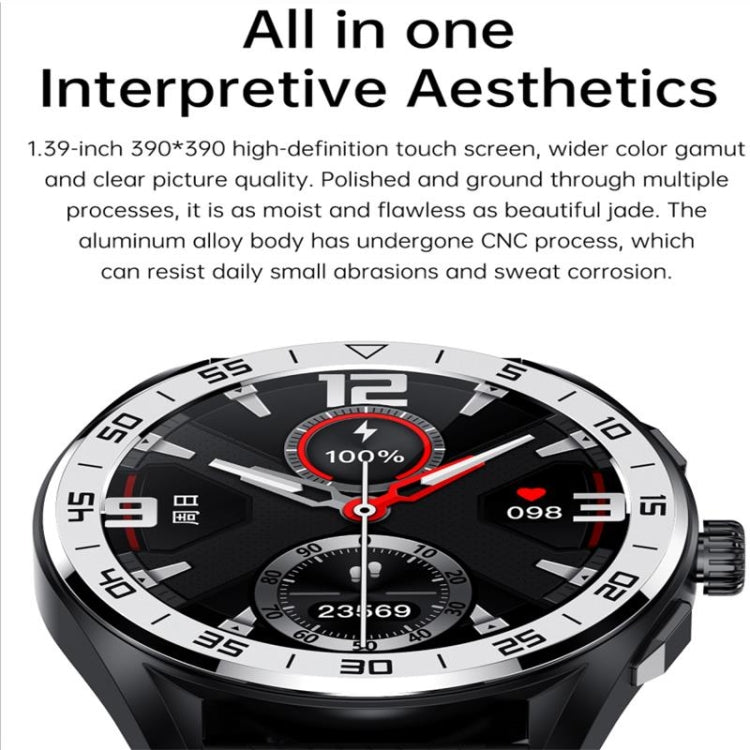 PG339 1.39 inch Color Screen Smart Watch, Support Heart Rate / Blood Pressure Monitoring
