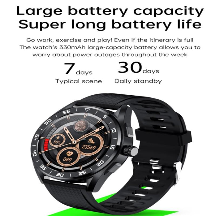 PG339 1.39 inch Color Screen Smart Watch, Support Heart Rate / Blood Pressure Monitoring