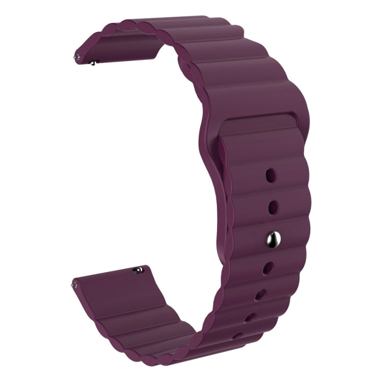 For Huawei Watch GT Runner 22mm Corrugated Silicone Watch Band