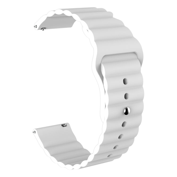 For Huawei Watch 3 22mm Corrugated Silicone Watch Band
