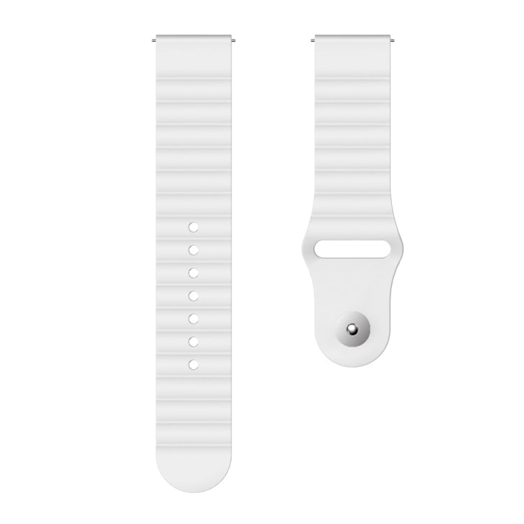 For Huawei GT2 Pro 22mm Corrugated Silicone Watch Band