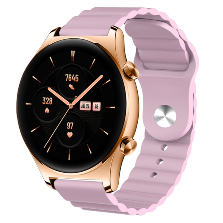 For Honor Watch GS 3 22mm Corrugated Silicone Watch Band
