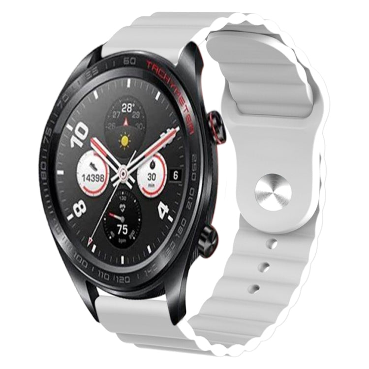 For Honor Watch Dream 22mm Corrugated Silicone Watch Band