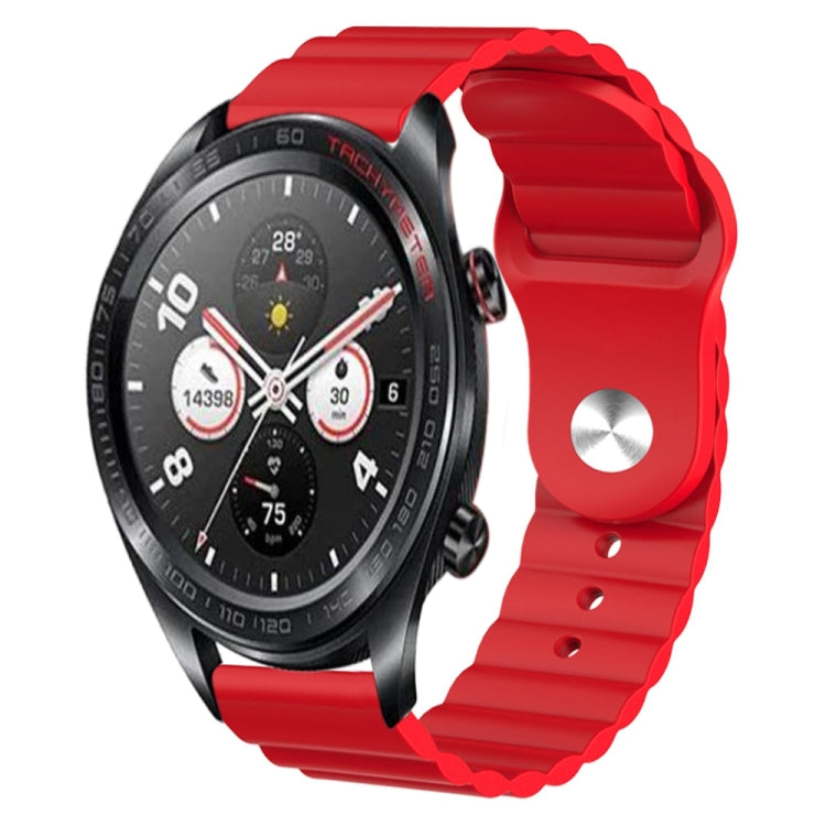 For Honor Watch Dream 22mm Corrugated Silicone Watch Band