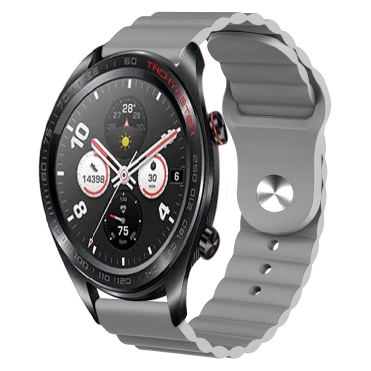 For Honor Watch Dream 22mm Corrugated Silicone Watch Band
