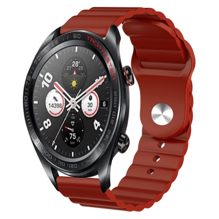 For Honor Watch Dream 22mm Corrugated Silicone Watch Band