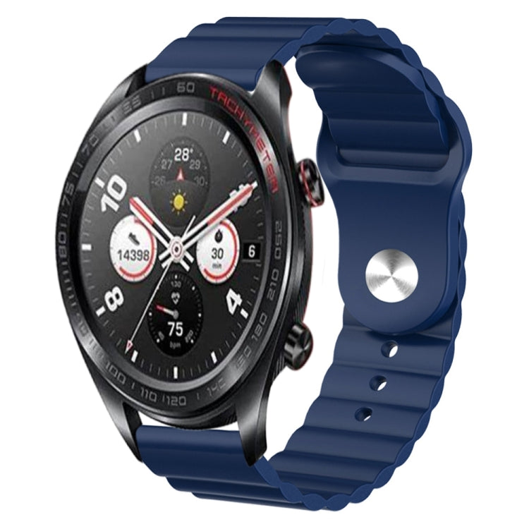 For Honor Watch Dream 22mm Corrugated Silicone Watch Band