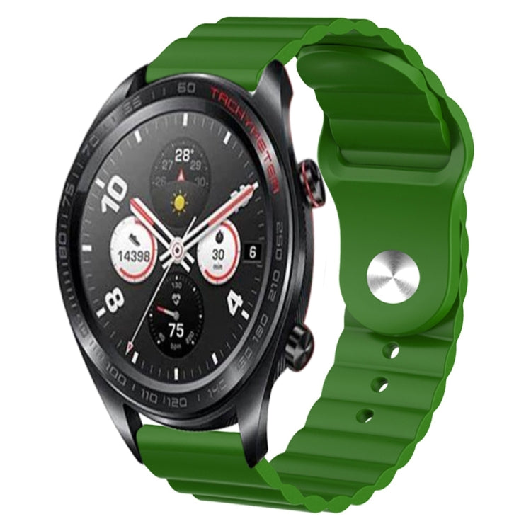 For Honor Watch Dream 22mm Corrugated Silicone Watch Band