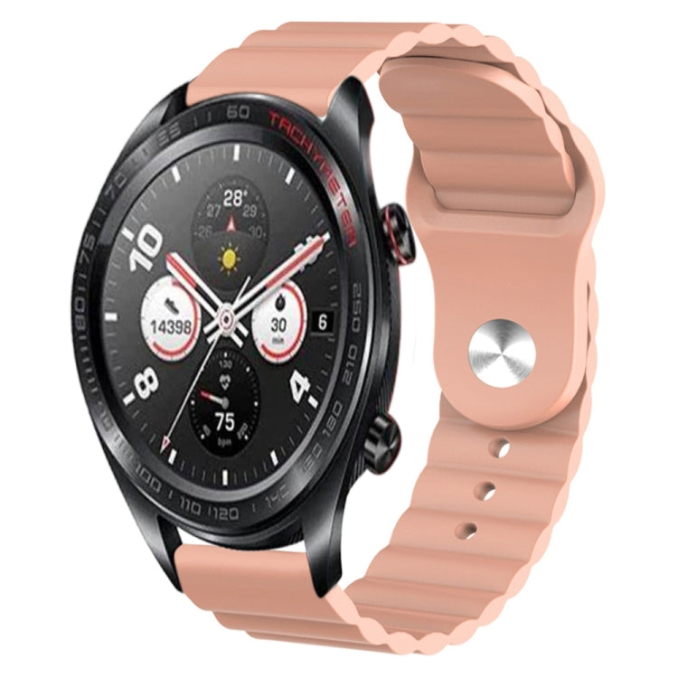 For Honor Watch Dream 22mm Corrugated Silicone Watch Band
