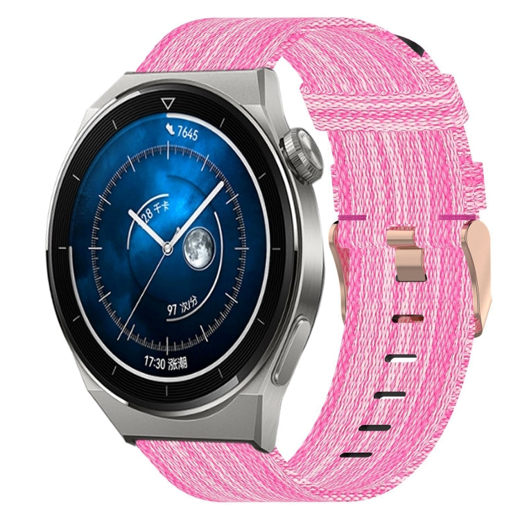 For Huawei Watch GT3 Pro 46mm 22mm Nylon Woven Watch Band