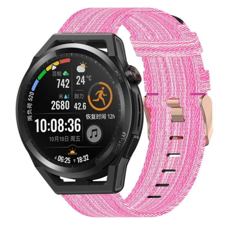 For Huawei Watch GT Runner 22mm Nylon Woven Watch Band