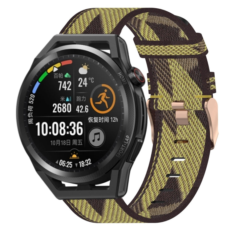 For Huawei Watch GT Runner 22mm Nylon Woven Watch Band