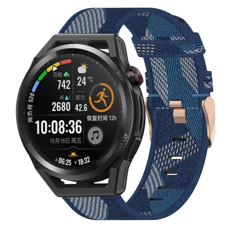For Huawei Watch GT Runner 22mm Nylon Woven Watch Band