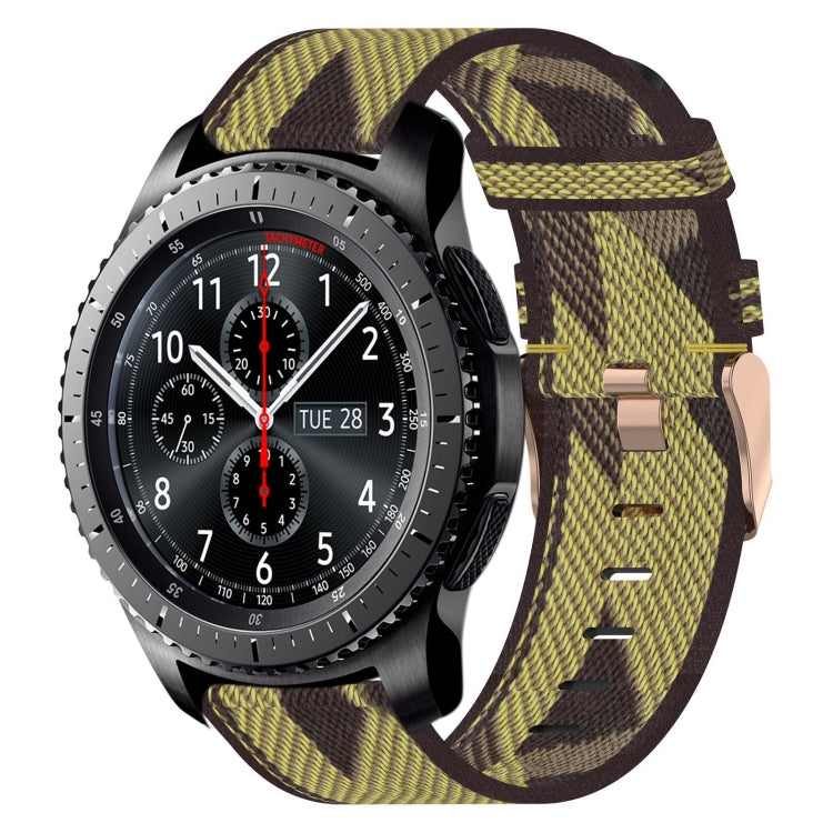 For Huawei Watch 3 22mm Nylon Woven Watch Band
