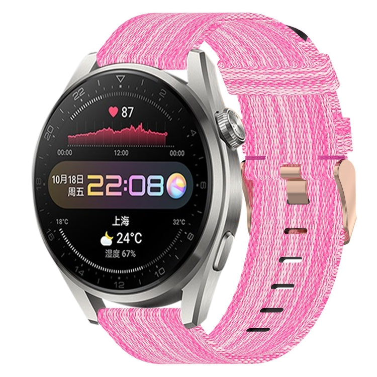 For Huawei Watch 3 Pro 22mm Nylon Woven Watch Band
