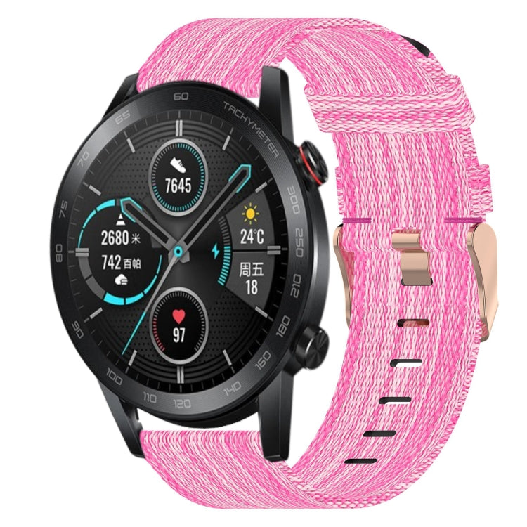 For Honor MagicWatch 2 46mm 22mm Nylon Woven Watch Band