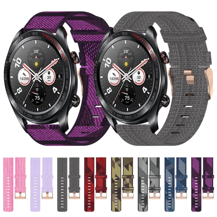 For Honor Watch Dream 22mm Nylon Woven Watch Band