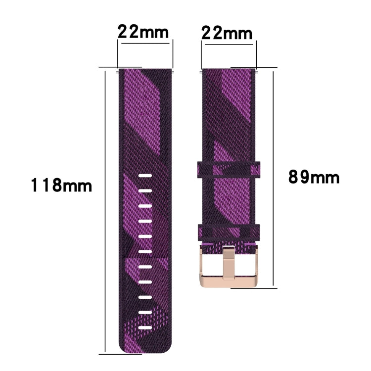 For Honor Watch Dream 22mm Nylon Woven Watch Band